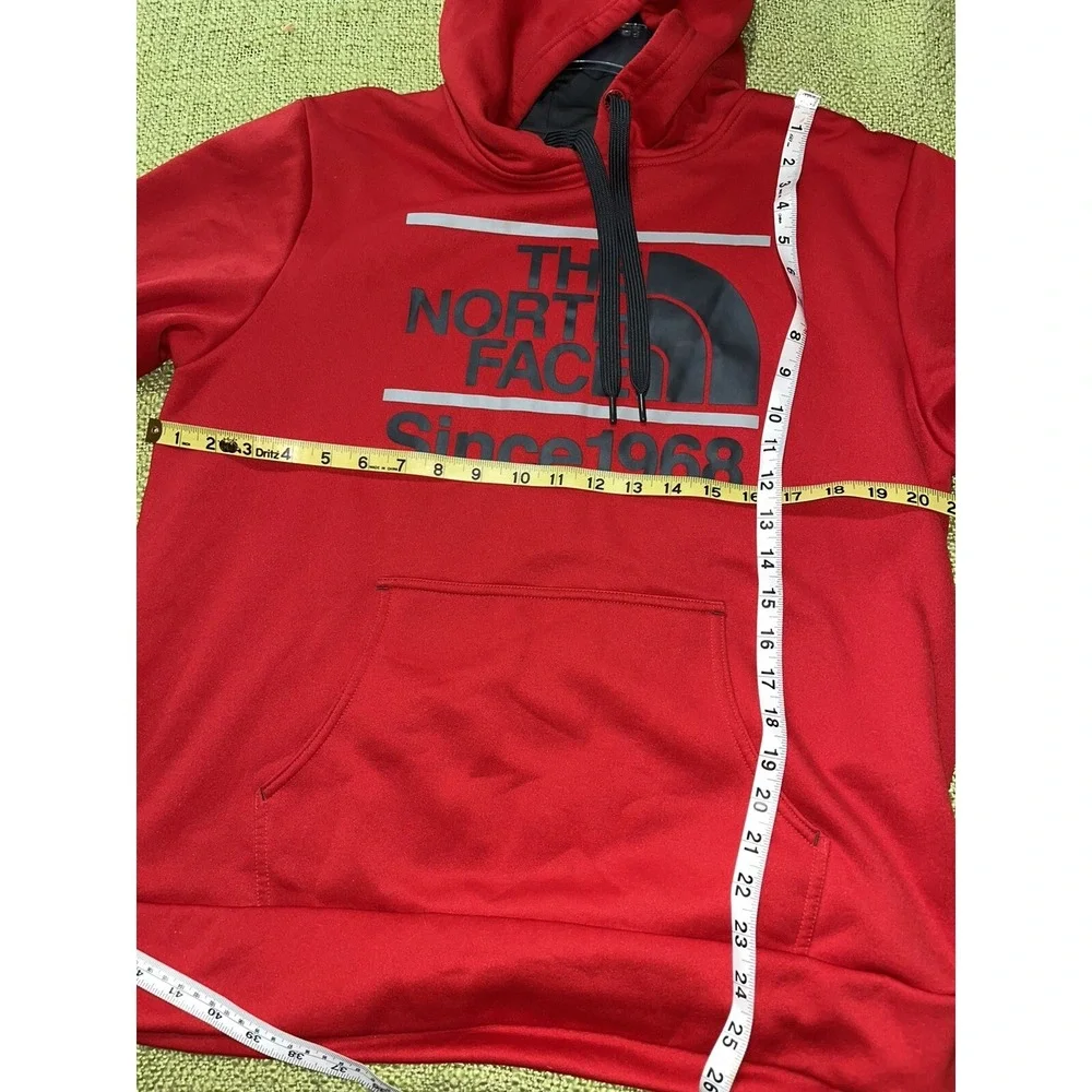 The North Face Men's Pullover Hoodie Red‎ Size Large Logo